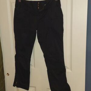 Guess Jeans Stretch Black Moto Low Rise Pants Size‎ 26
